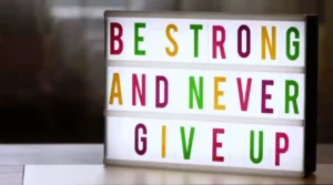 contoh sikap pantang menyerah