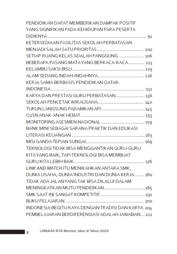 Buku Langkah Rita Meretas Jalan di Tahun 2023 - Gambar 3