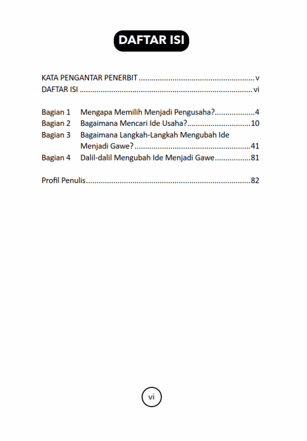 Buku Mengubah Ide Menjadi Gawe - Gambar 2