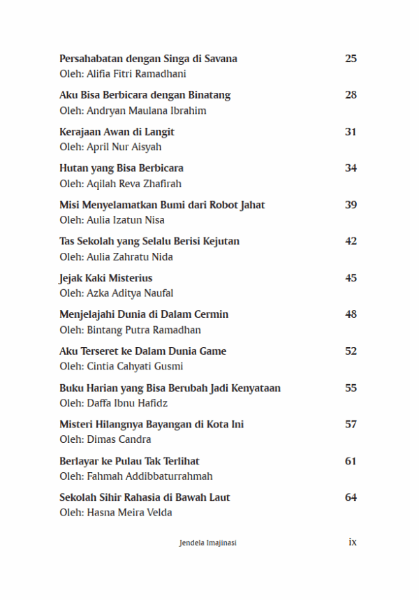 Buku Jendela Imajinasi - Gambar 3