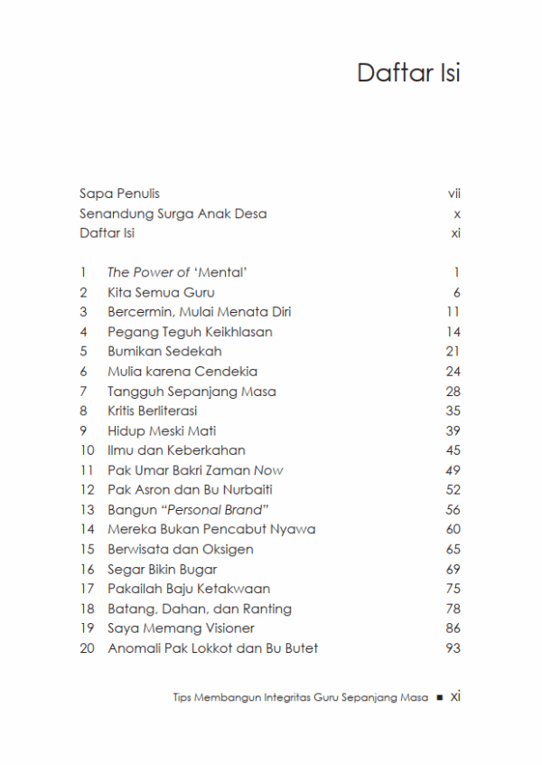 Buku Bersinar di Panggung Gen Z Tips Membangun Integritas Guru Sepanjang Masa - Gambar 2
