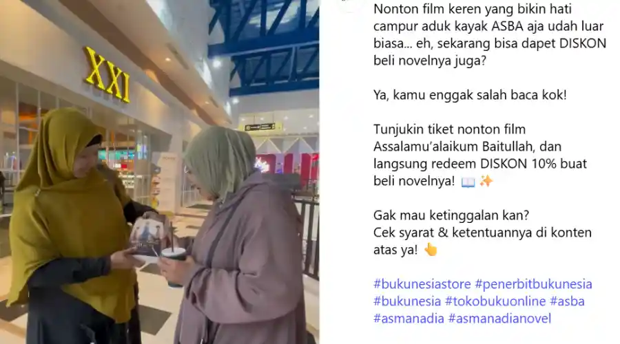 perasaan bahagia usai menonton film assalamualaikum baitullah