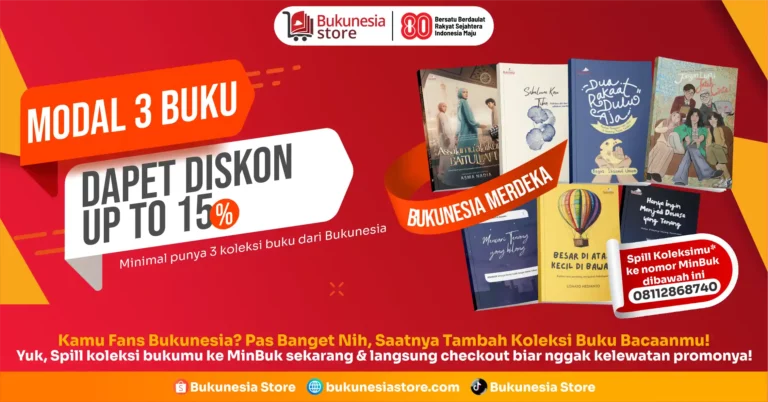 promo modal 3 buku