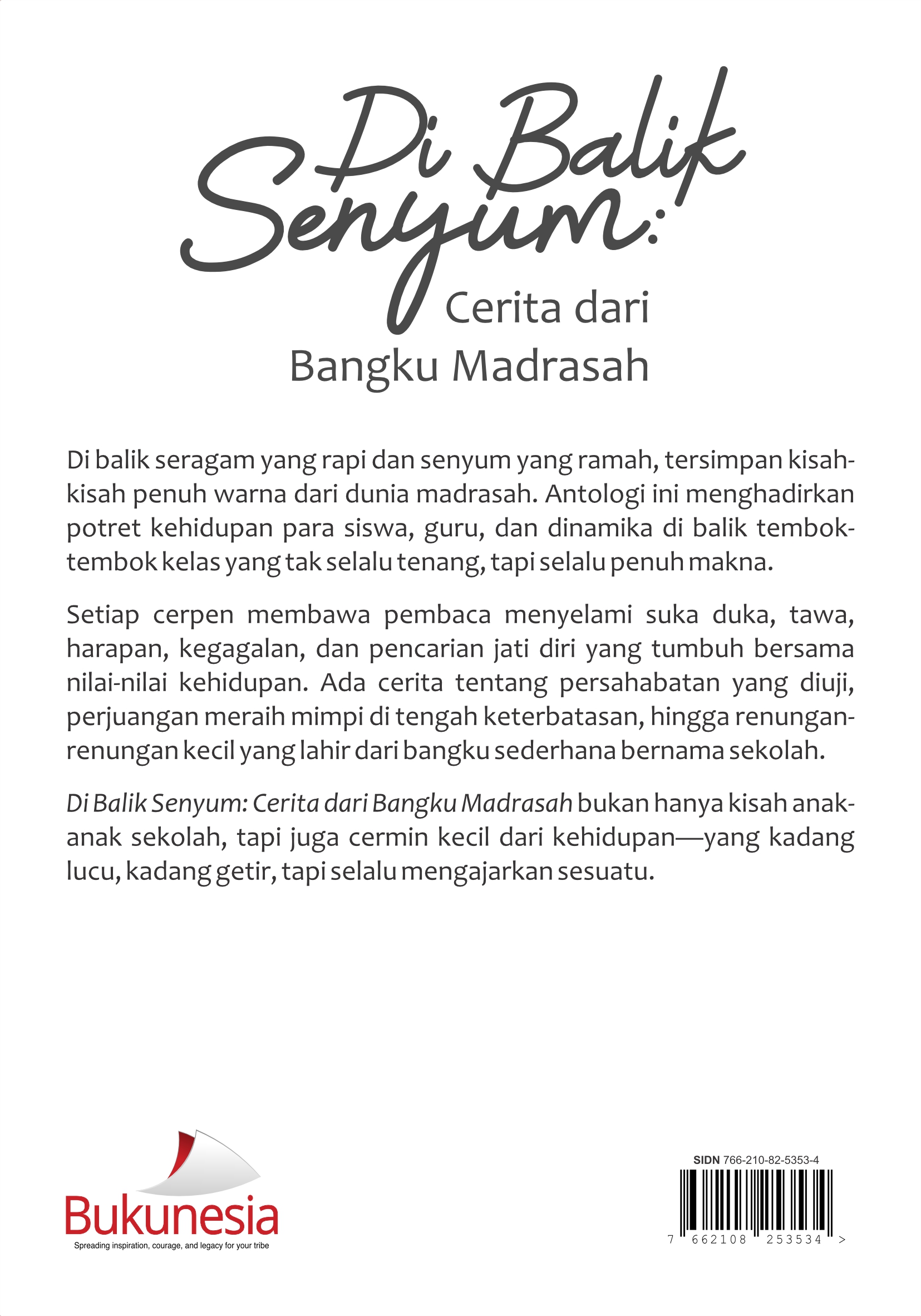 Buku Di Balik Senyum: Cerita dari Bangku Madrasah - Gambar 2