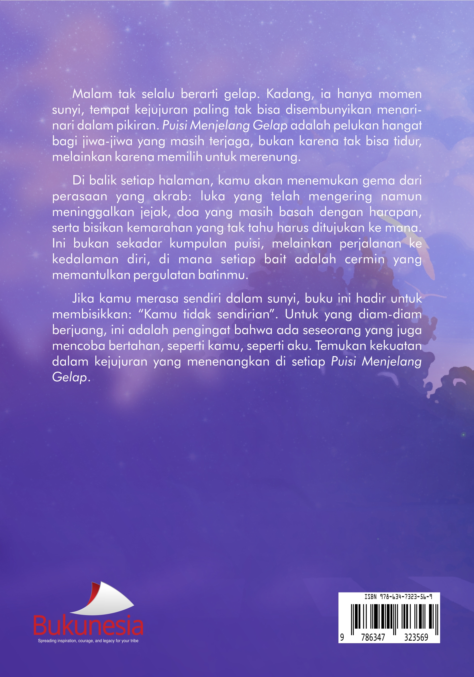 Buku Puisi Menjelang Gelap - Gambar 9