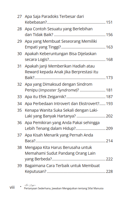 Buku Api Unggun Pertanyaan Sederhana, Jawaban Mengejutkan Tentang Sifat Manusia - Gambar 4