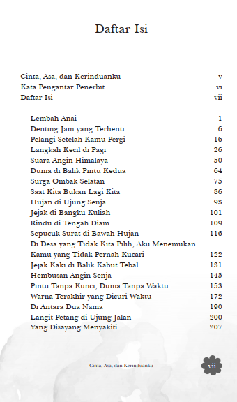 Buku Cinta, Asa, dan Kerinduanku - Gambar 2