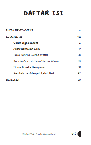 Buku Kisah Di Toko Boneka  Warna-Warni - Gambar 2