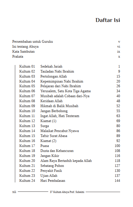Buku 37 Kultum Abuya Prof. Suheimi - Gambar 2