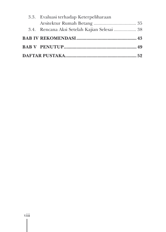 Buku Kajian Objek Pemajuan Kebudayaan Koleksi Museum Kapuas Raya Arsitektur Rumah Betang - Gambar 4