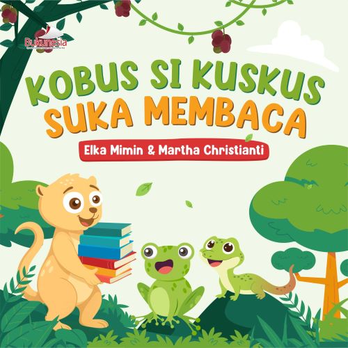 Buku Kobus si kuskus suka membaca