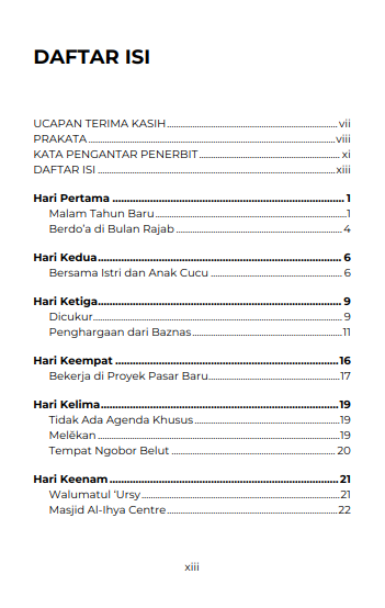 Buku Di Balik Catatan 99 Hari Refleksi, Motivasi dan Hikmah Jilid 1 - Gambar 2
