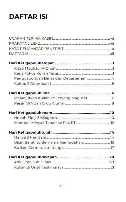 Buku Di Balik Catatan 99 Hari Refleksi, Motivasi dan Hikmah Jilid 2 - Gambar 2