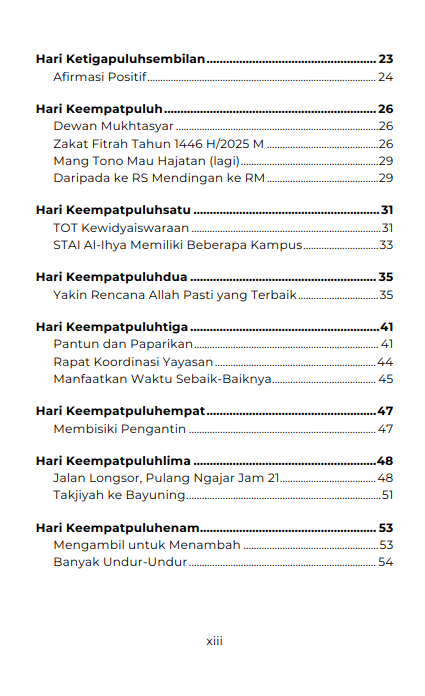 Buku Di Balik Catatan 99 Hari Refleksi, Motivasi dan Hikmah Jilid 2 - Gambar 5