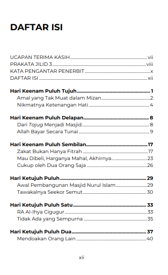 Buku Di Balik Catatan 99 Hari Refleksi, Motivasi dan Hikmah Jilid 3 - Gambar 2