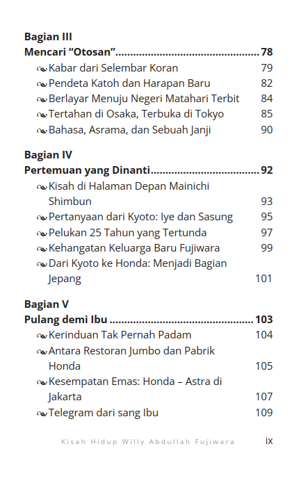 Buku Antara Jepang Dan Indonesia Kisah Hidup Willy Abdullah Fujiwara - Gambar 4