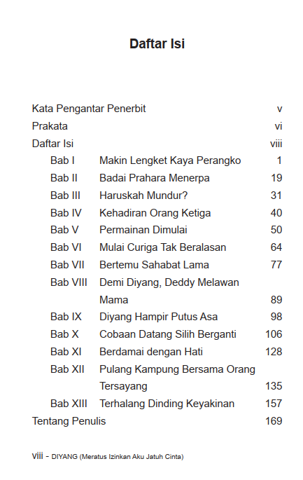 Buku Diyang (Meratus Izinkan Aku Jatuh Cinta) - Gambar 2