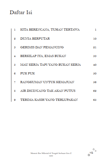 Buku Memoir Bos Milenial Di Tengah Serbuan Gen Z - Gambar 2
