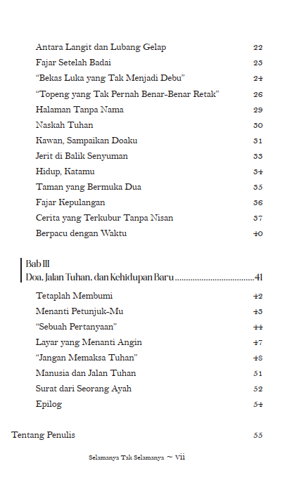 Buku Selamanya Tak Selamanya Kumpulan Puisi - Gambar 3