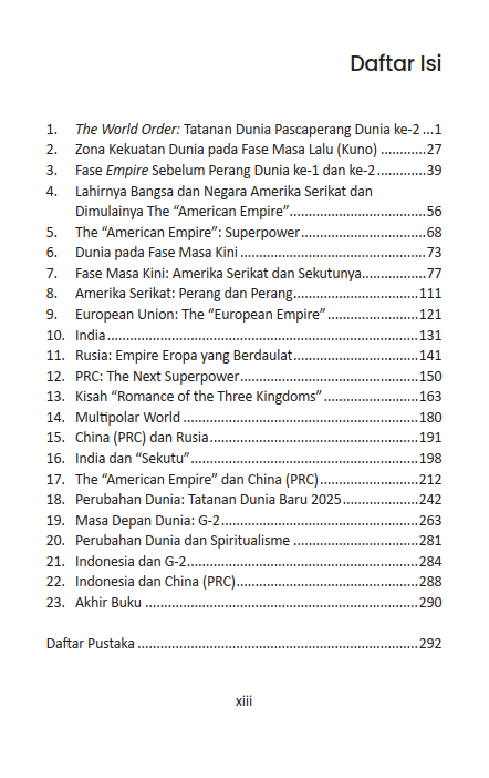 Buku Tatanan Dunia Baru 2025 - Gambar 2