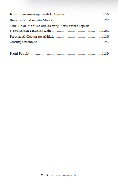 Buku Bertuhan Setengah Hati - Gambar 3