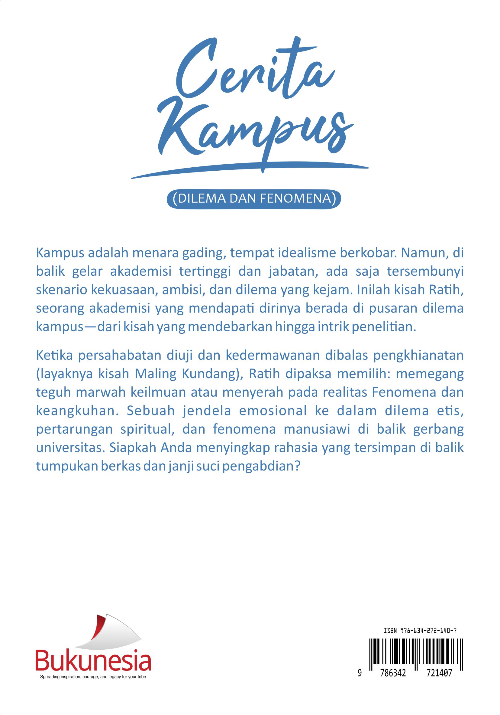 Buku Cerita Kampus (Dilema Dan Fenomena) - Gambar 4