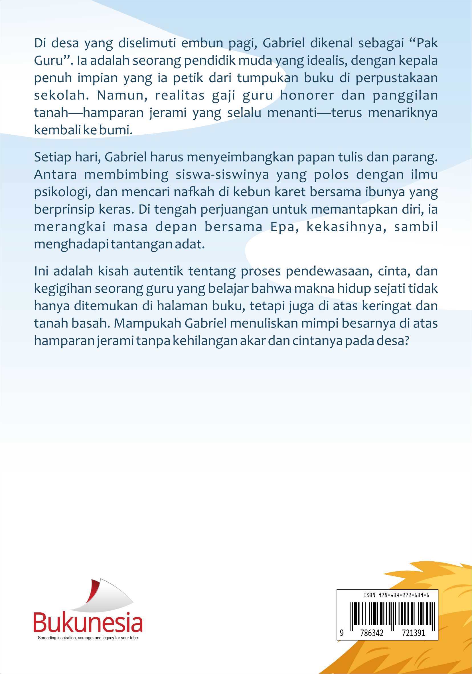 Buku Guru Yang Menulis Mimpi Di Atas Hamparan Jerami - Gambar 4