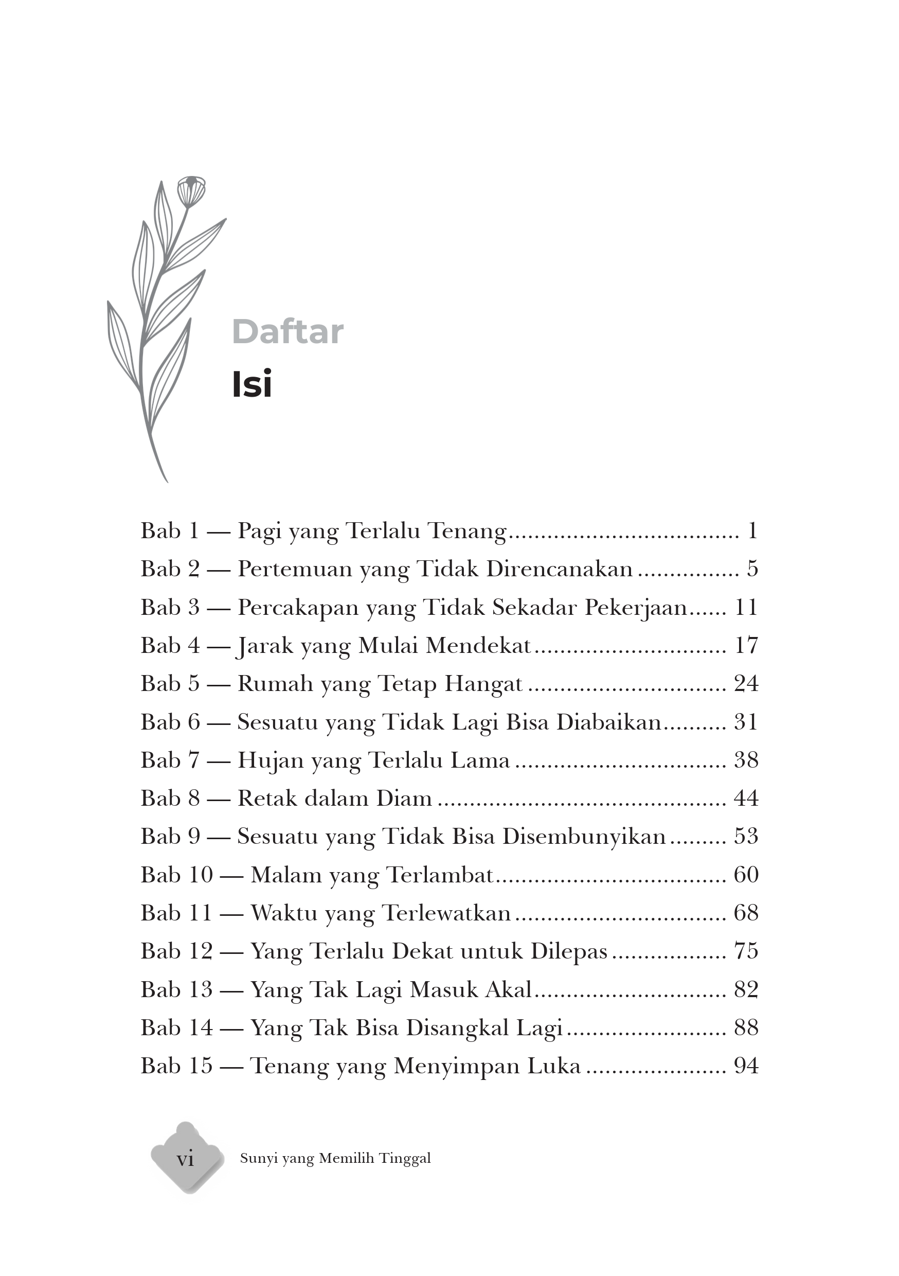 Buku Sunyi yang Memilih Tinggal - Gambar 2
