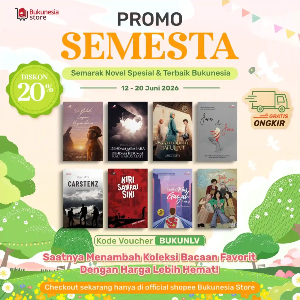 promo novel juni bukstore new