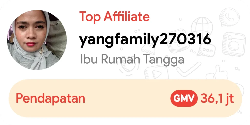 testimoni afiliasi gmv update